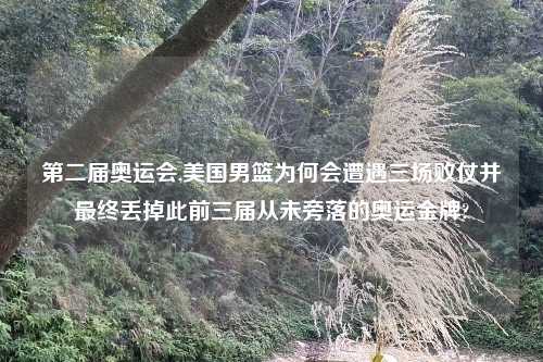 第二届奥运会,美国男篮为何会遭遇三场败仗并最终丢掉此前三届从未旁落的奥运金牌?