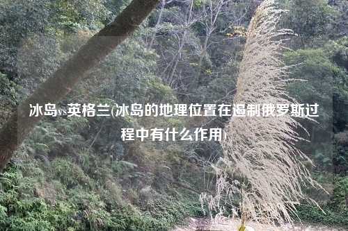 冰岛vs英格兰(冰岛的地理位置在遏制俄罗斯过程中有什么作用)