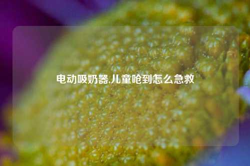 电动吸奶器,儿童呛到怎么急救