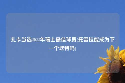 扎卡当选2022年瑞士最佳球员(托雷拉能成为下一个坎特吗)